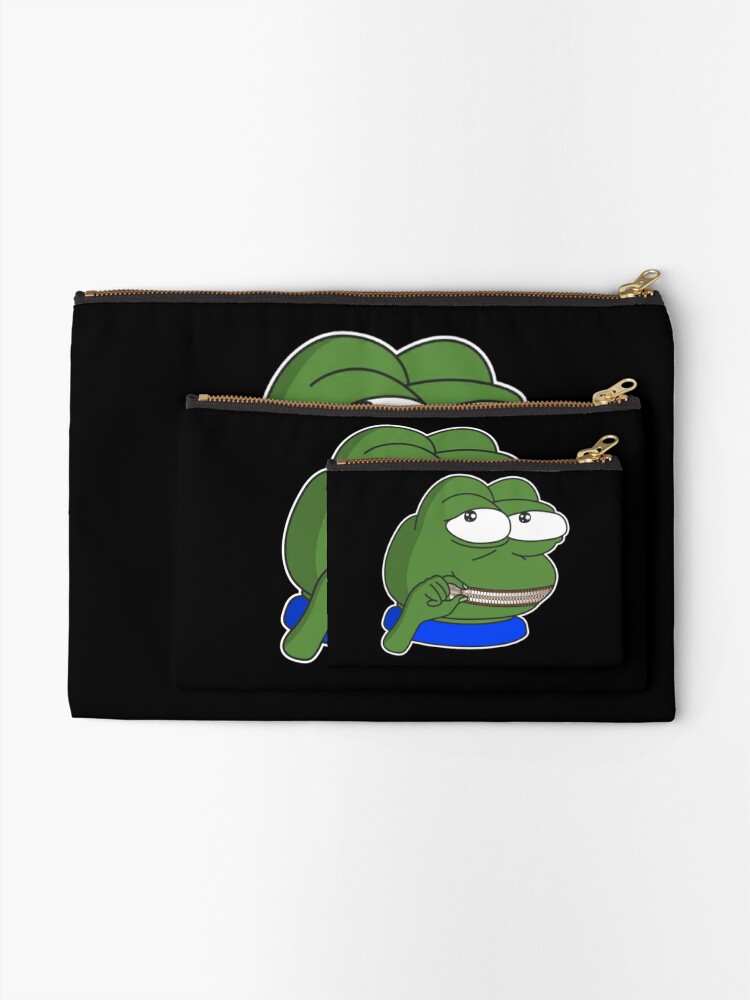 nervous poggers emote - peepo pepega twitch discord frog Art