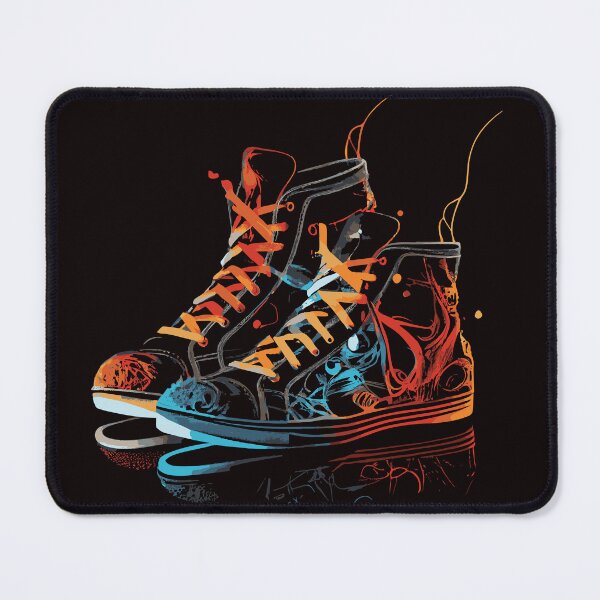 Item preview, Pop-art, Artistic painting, bright colored sneakers designed and sold by NadiiaSemyroz.