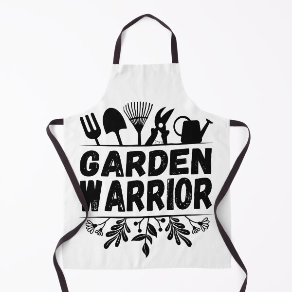 Item preview, Garden Warrior - (Black text) Let the battle of the weeds commence designed and sold by TaraGbear.