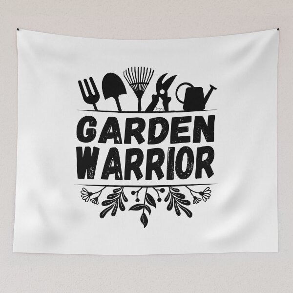 Item preview,  Garden Warrior - (Black text) Let the battle of the weeds commence  designed and sold by TaraGbear.