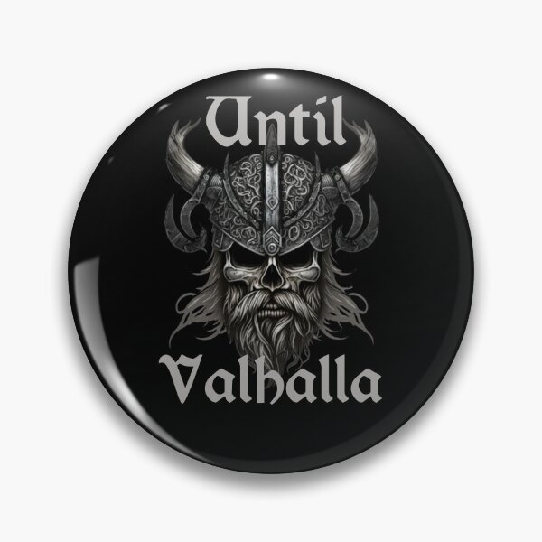 Item preview,  Until Valhalla - Viking Skull with Helmet designed and sold by Georgy09.