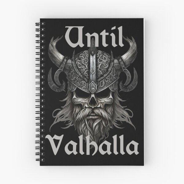 Item preview,  Until Valhalla - Viking Skull with Helmet designed and sold by Georgy09.