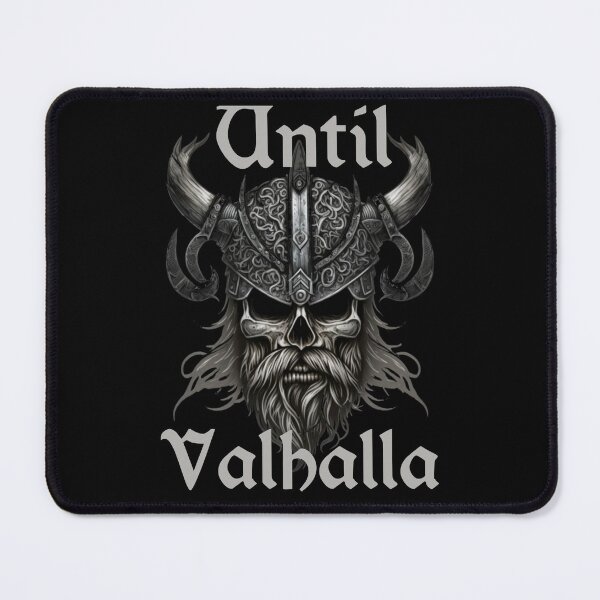 Item preview, Hasta el Valhalla - Calavera vikinga con casco designed and sold by Georgy09.