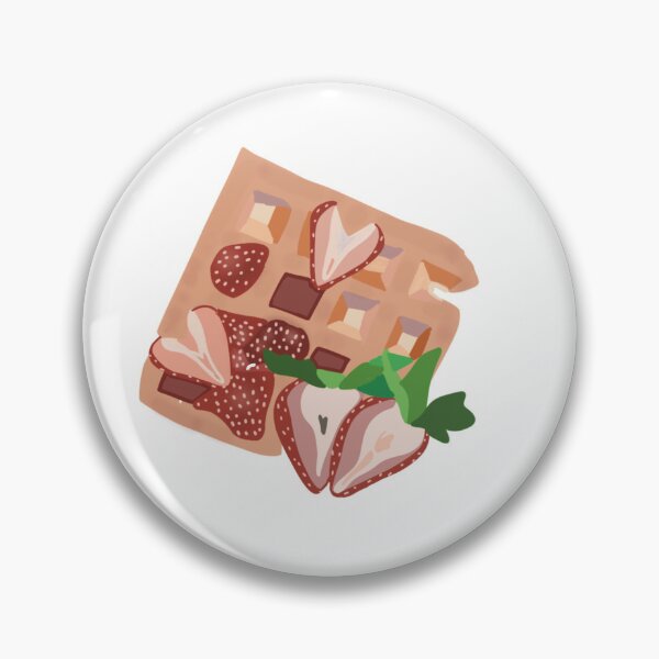 Item preview, Strawberry Covered Waffles designed and sold by Ellengsart.