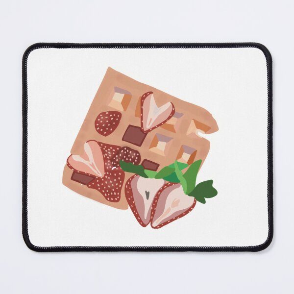 Item preview, Strawberry Covered Waffles designed and sold by Ellengsart.