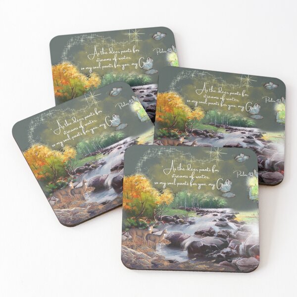 Item preview, Christian Quote - Psalm 42 - Forest designed and sold by All-About-Life.