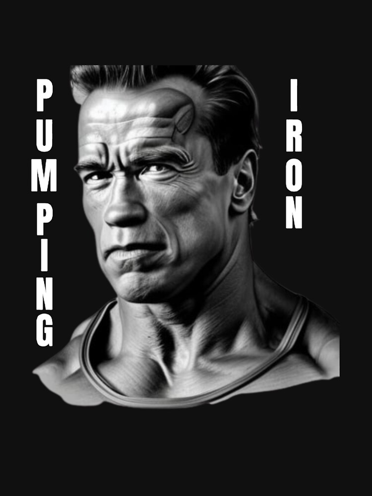 Arnold Schwarzenegger Pumping Iron Mrolympia Bodybuilding Golden Era Classic T Shirt By Gymrat 6282