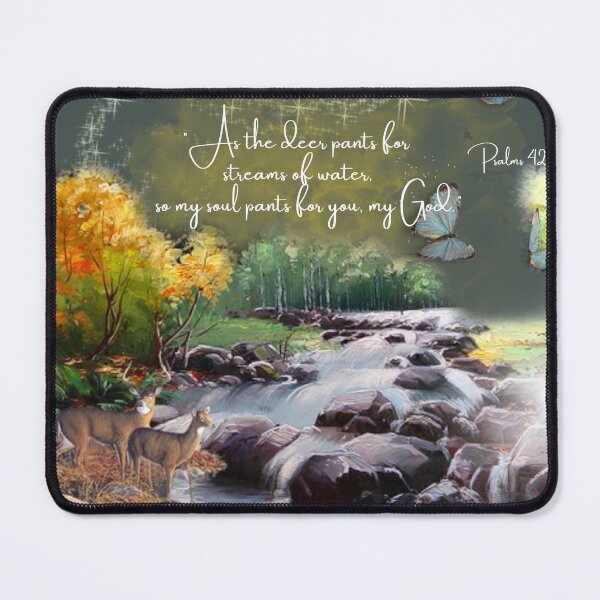 Item preview, Christian Quote - Psalm 42 - Forest designed and sold by All-About-Life.