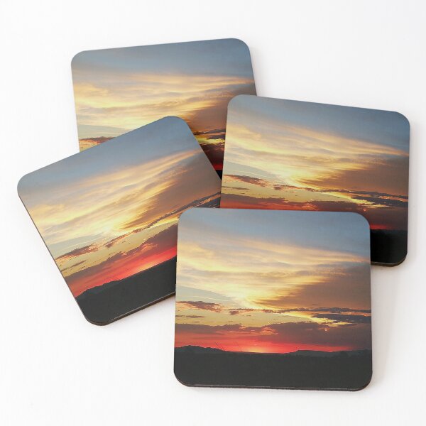 Item preview, Orange Panoramic Sunset Photograph designed and sold by Artisnaps.
