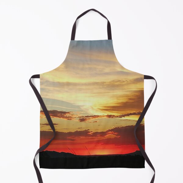 Item preview, Orange Panoramic Sunset Photograph designed and sold by Artisnaps.