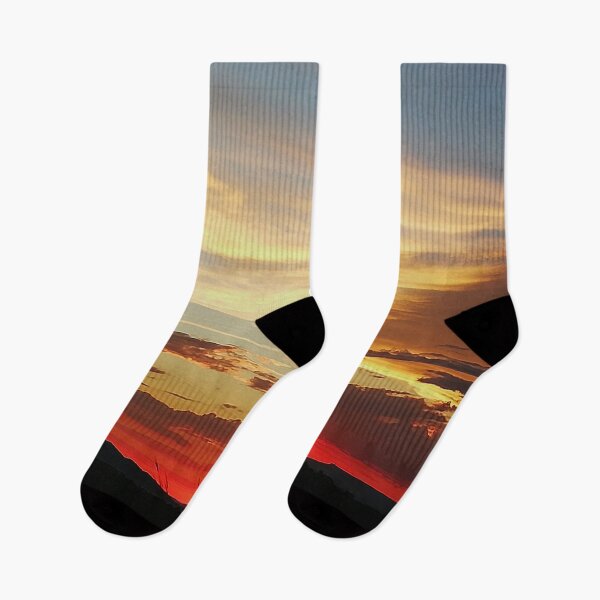 Item preview, Orange Panoramic Sunset Photograph designed and sold by Artisnaps.