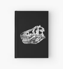 Dinosaurier: T-Rex - Weiße Tinte Notizbuch