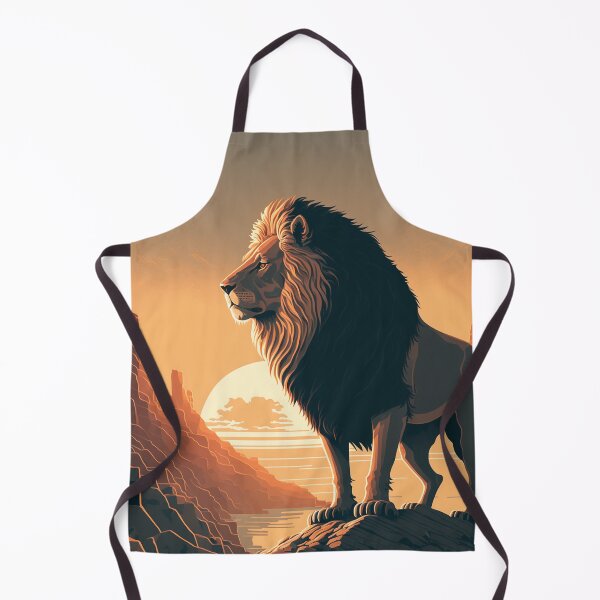 Item preview, The Lion's Sunset designed and sold by Abili-Tees.