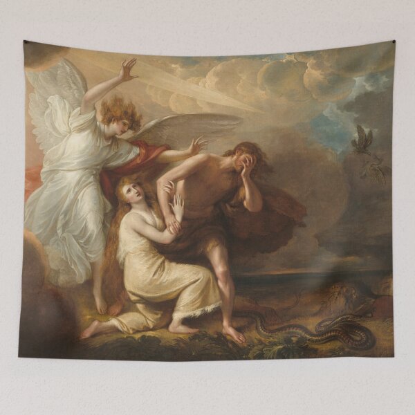 Item preview, The Expulsion of Adam and Eve from Paradise, 1791  designed and sold by Vintage Wall Art.