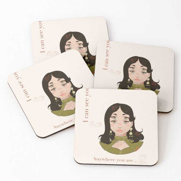 Item preview, Four Eyed Girl Art by BARYYGA  designed and sold by BARYYGA.