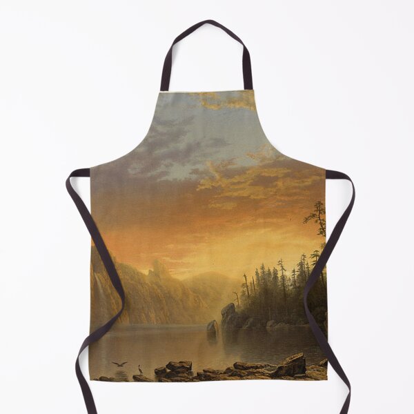 Item preview, Sunset - California Scenery by Albert Bierstadt designed and sold by tomorrowsart.
