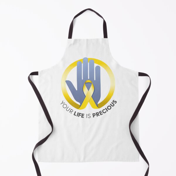 Item preview, Message of support and awareness of help for people against suicide, yellow September, yellow ribbon designed and sold by LucianoCosmo.