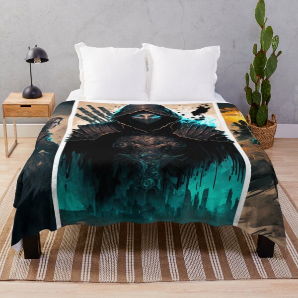 Item preview, Cool Watercolor Art-An Assassin designed and sold by letsgetinspired.