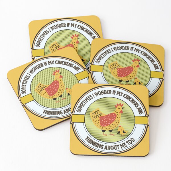 Item preview, Sometimes I wonder if my chickens are thinking about me too designed and sold by CrimsonDesignz.