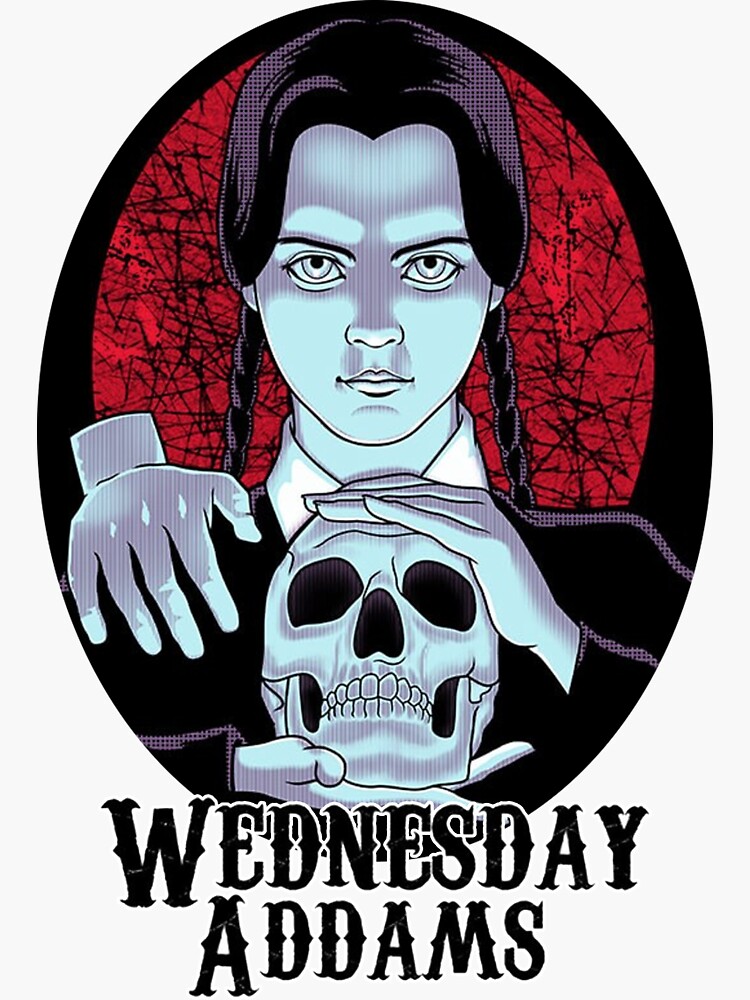 WEDNESDAY ADDAMS LOGO - NETFLIX