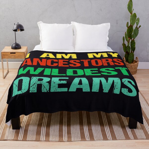 Item preview, I Am My Ancestors Wildest Dream - Black History Month designed and sold by Blue-Cat-Eye.