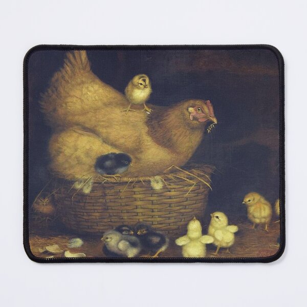 Item preview, Hen With Twelve Chicks by Ben Austrian designed and sold by tomorrowsart.