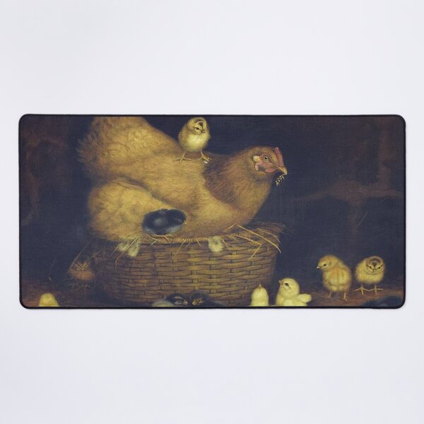 Item preview, Hen With Twelve Chicks by Ben Austrian designed and sold by tomorrowsart.