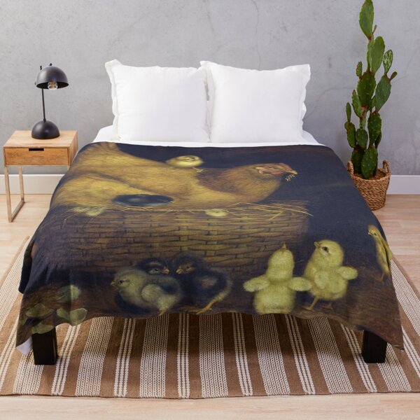 Item preview, Hen With Twelve Chicks by Ben Austrian designed and sold by tomorrowsart.