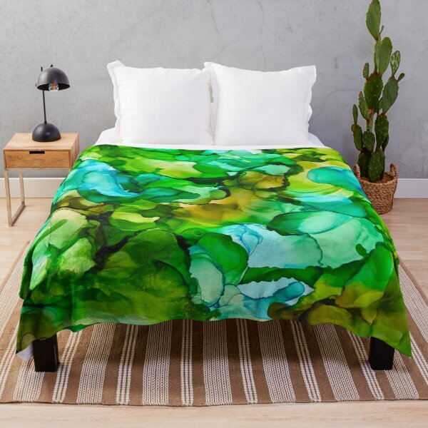 Item preview, Waves of Green Blue and Yellow II designed and sold by BGGretchen.