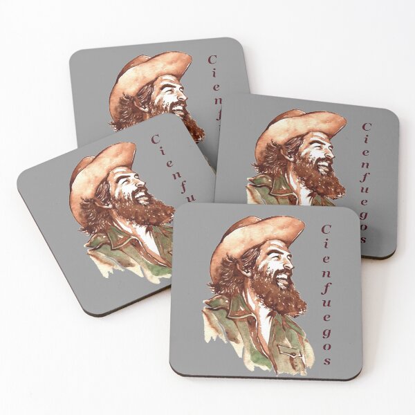 Item preview, Camilo Cienfuegos watercolor artwork designed and sold by PoliticsPrint.