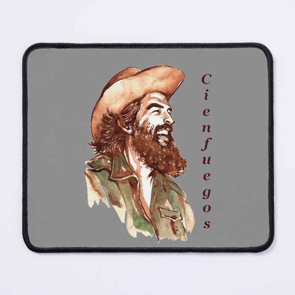 Item preview, Camilo Cienfuegos watercolor artwork designed and sold by PoliticsPrint.