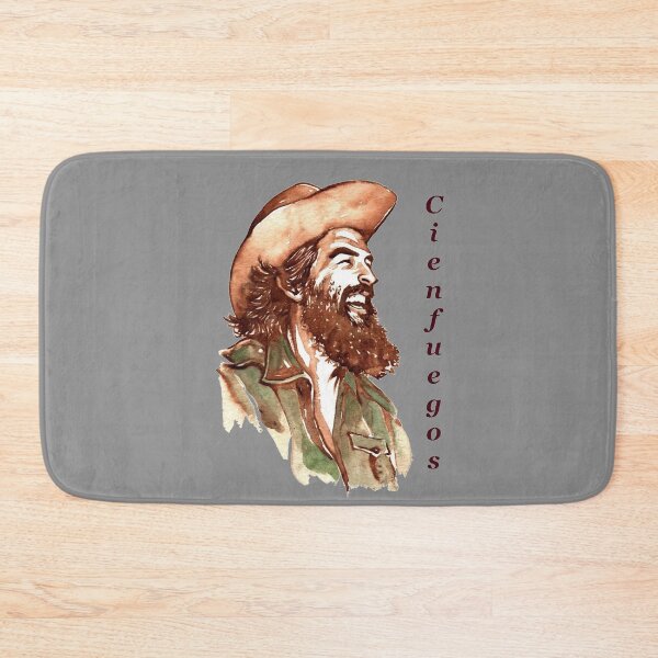 Item preview, Camilo Cienfuegos watercolor artwork designed and sold by PoliticsPrint.