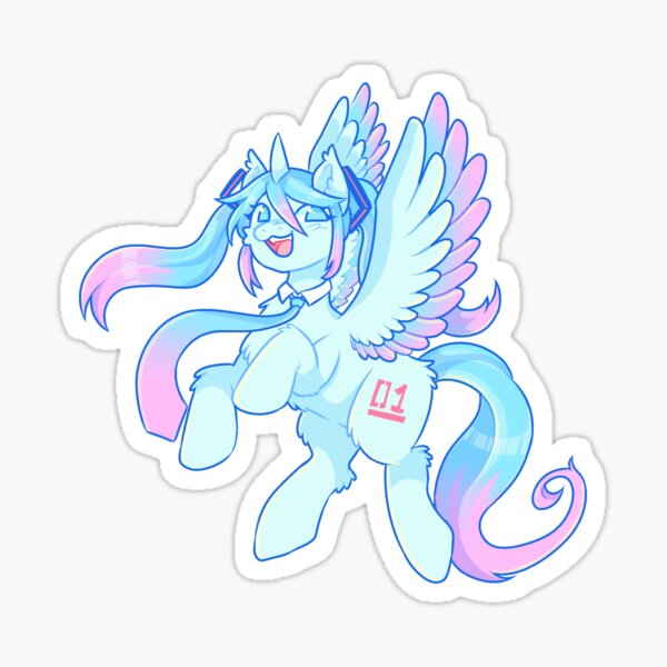 Item preview, HATSUNE MIKU PONY designed and sold by Circecil.