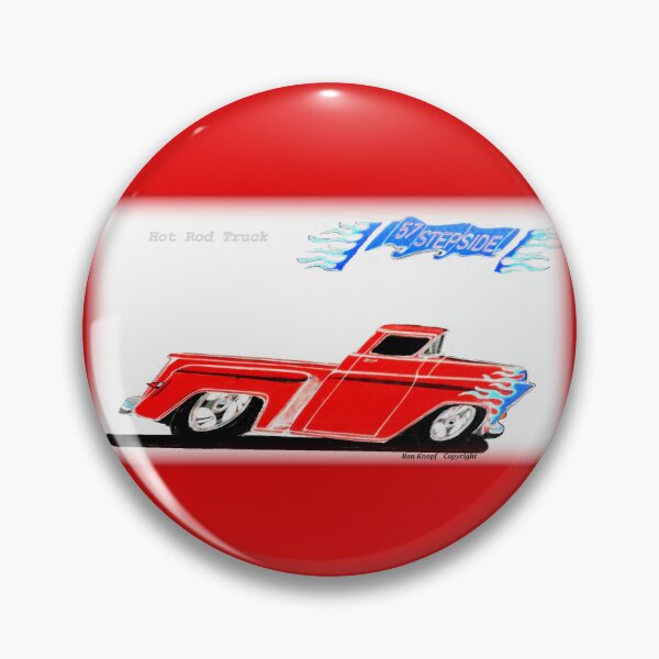 Item preview, Trucks  //  57 Stepside // Hot Rod Truck designed and sold by Imagin8er.