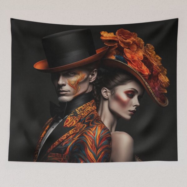 Item preview, Circus supermodel couple designed and sold by jsebouvi.