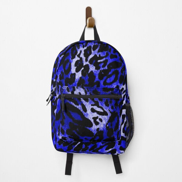 Item preview, blue leopard animal texture designed and sold by fowons.