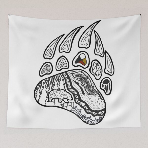 Item preview, Makwa (Bear) Paw designed and sold by Mackenzie "Kenzie" Janveaux.