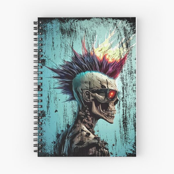 Item preview, Apocalyptic Punk Zombie Skull designed and sold by drizzd.