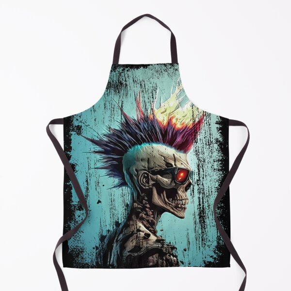 Item preview, Apocalyptic Punk Zombie Skull designed and sold by drizzd.