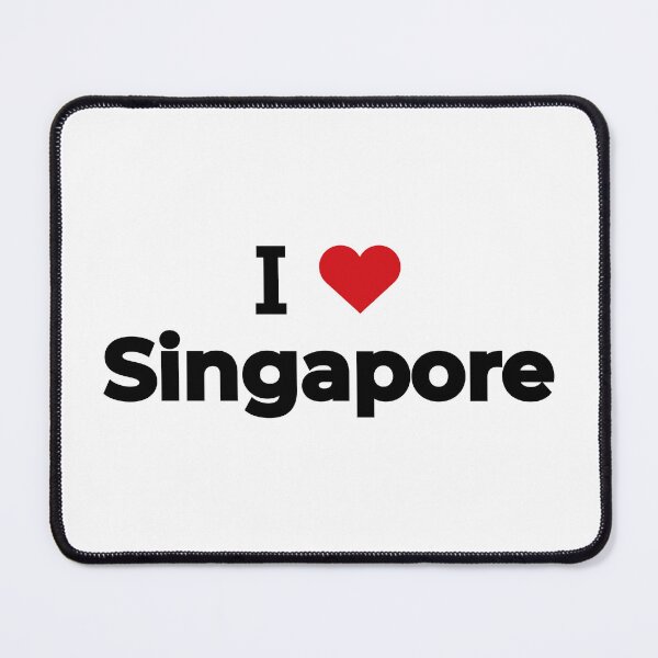 Aperçu de l'œuvre J'aime Singapour créée et vendue par Moyanana.