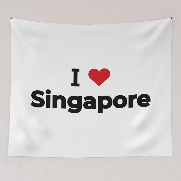 Item preview, I love Singapore designed and sold by Moyanana.
