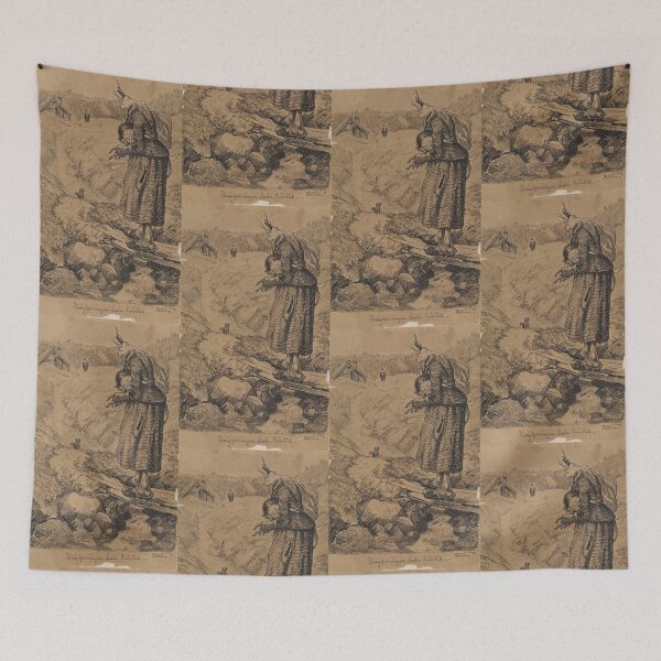 Item preview, Theodor Kittelsen  It will be a big , long haugkjerring with hodet forearm designed and sold by TeeARTHY.