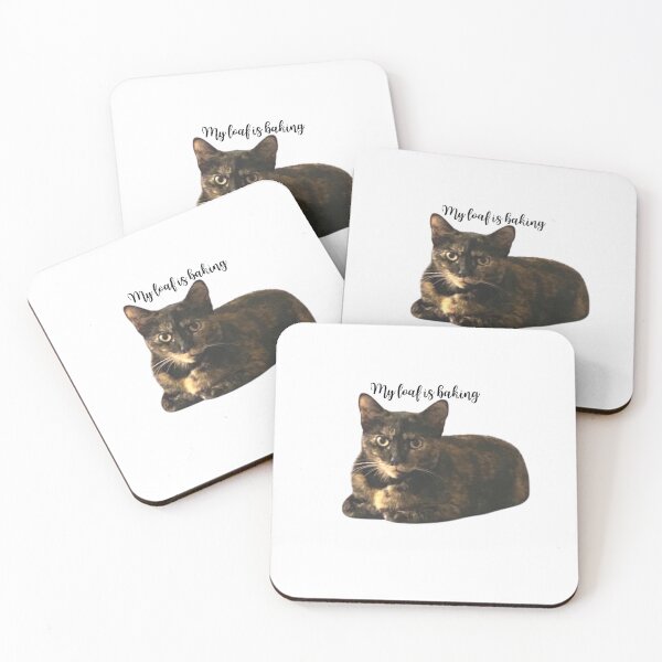 Item preview, My cat loaf is baking designed and sold by Bookish Blossom.