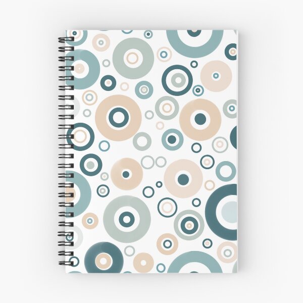 Item preview, Circles petrol beige designed and sold by Zeewind.