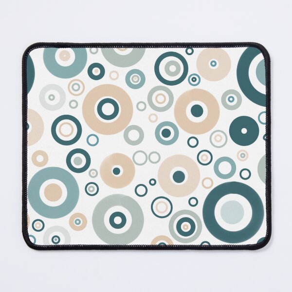 Item preview, Circles petrol beige designed and sold by Zeewind.