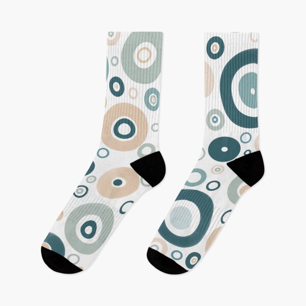 Item preview, Circles petrol beige designed and sold by Zeewind.