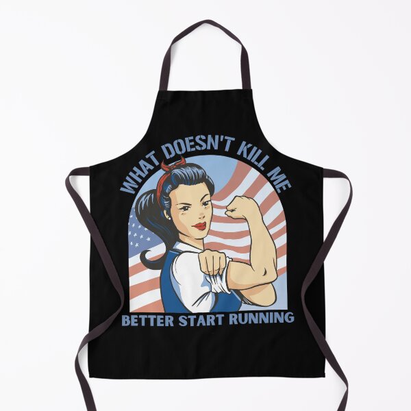 Item preview, What doesn't kill me better start running - Strong Woman designed and sold by Georgy09.
