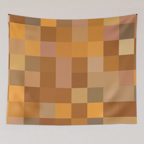 Item preview, Bronze Tones Block Print designed and sold by Gingezel.