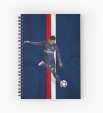 Cuaderno de espiral neymar psg número uno
