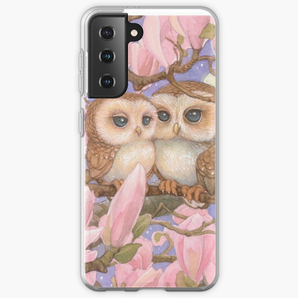 Love Owls Case And Skin For Samsung Galaxy By Jamesbrowneart Redbubble 2441
